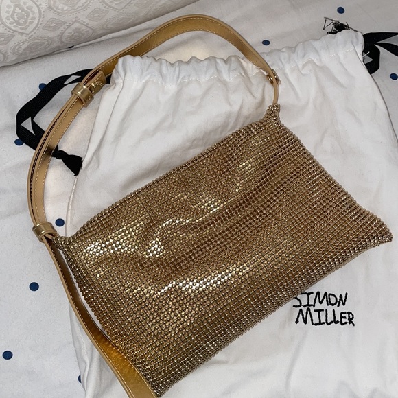 ❌SOLD❌Simon Miller rare gold beaded bag - Picture 3 of 4